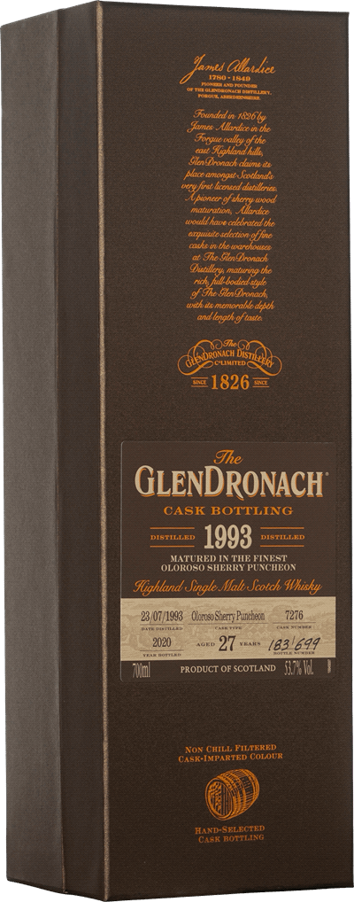 Glendronach 27YO Single Cask 7276 - Batch 18