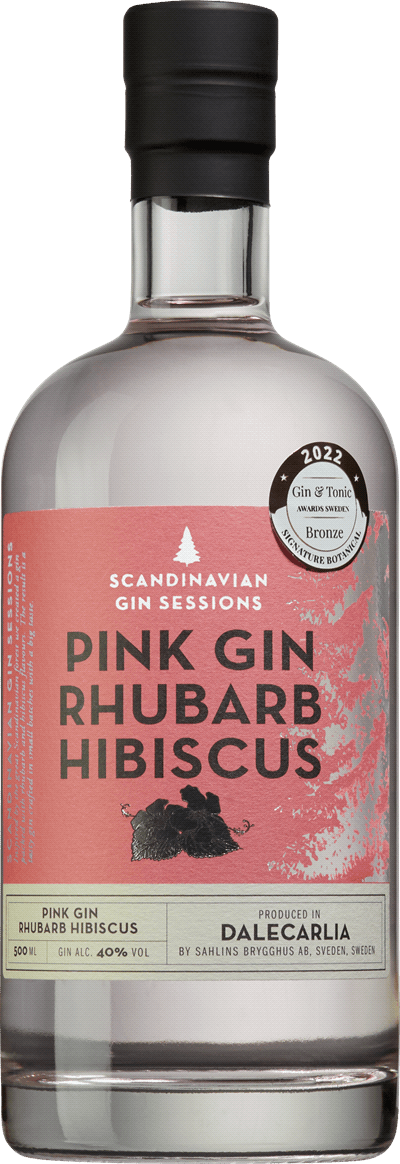Scandinavian Gin Sessions Pink Rhubarb Gin
