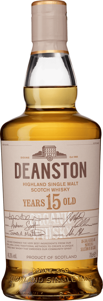 Deanston 15 Years Organic Single Malt