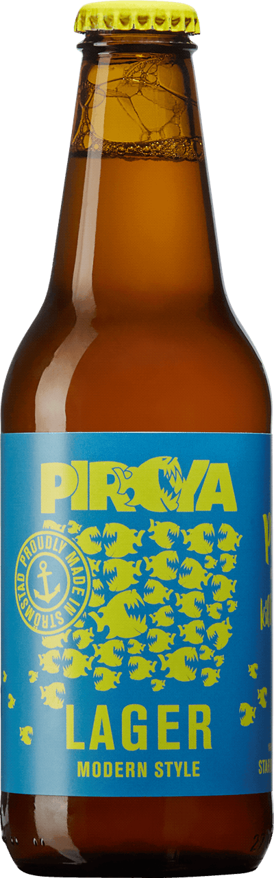 Piraya Lager Modern Style The Piraya Brewery