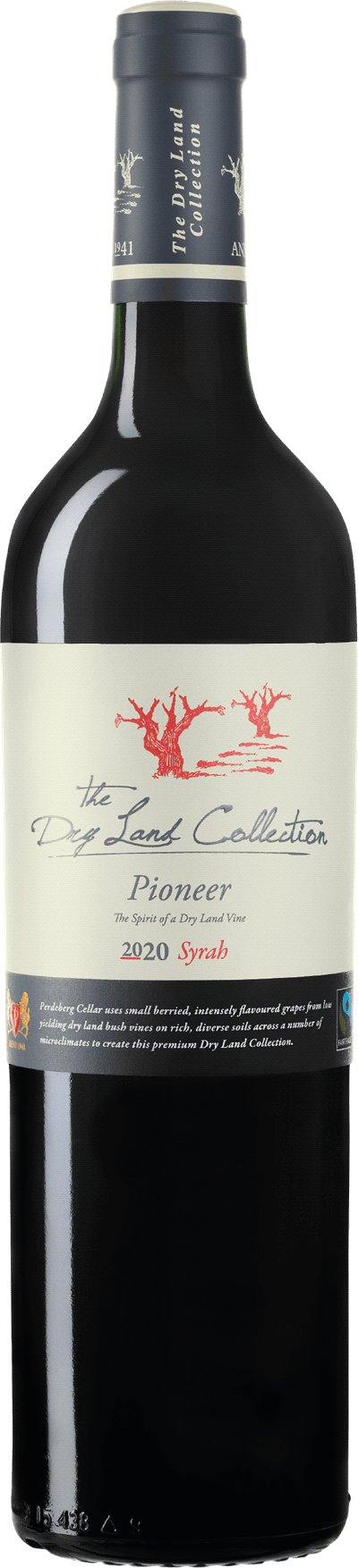 Perdeberg Cellar The Dry Land Collection Pioneer Syrah, 2020