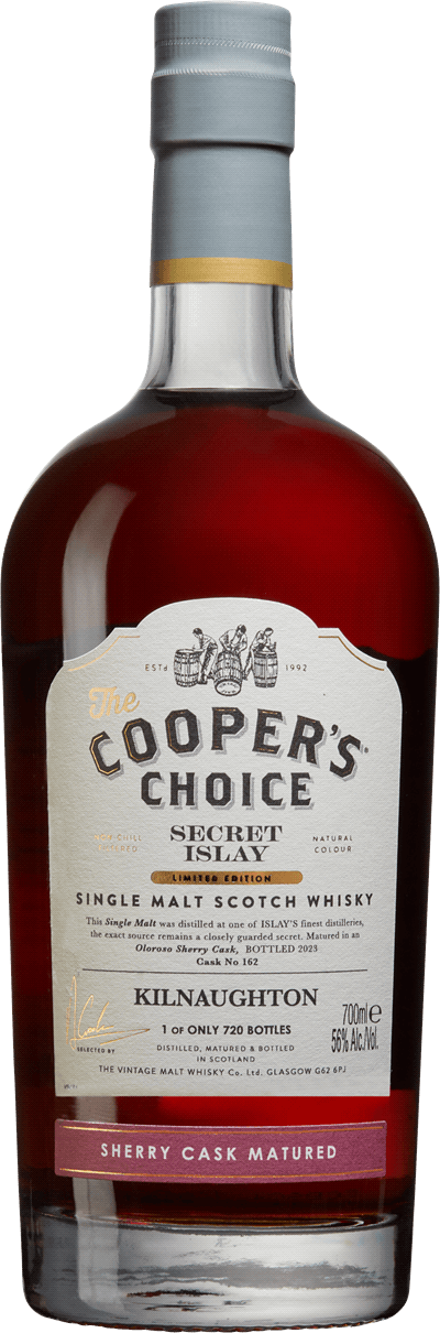 Cooper's Choice Kilnaughton Secret Islay Cask No 162