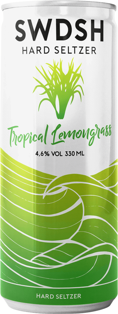 SWDSH Hard Seltzer Tropical Lemongrass