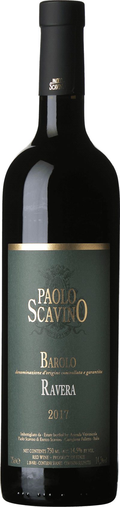 Barolo Ravera Paolo Scavino, 2017