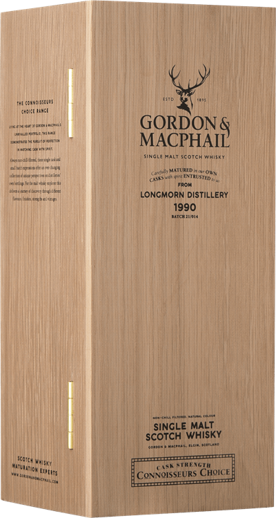Longmorn Refill Bourbon Barrel Connoisseurs Choice 30 Years, 1990