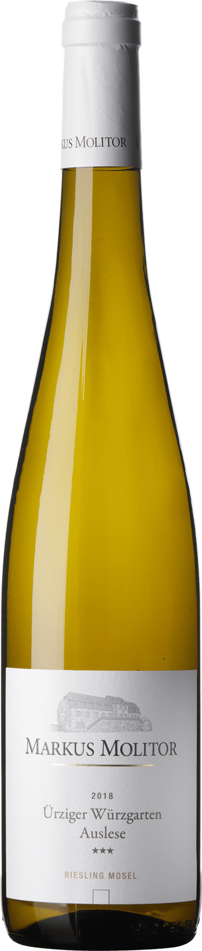 Ürziger Würzgarten Auslese*** white capsule, 2018