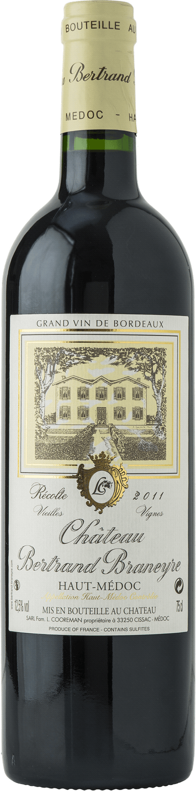 Château Bertrand Braneyre Vieilles Vignes