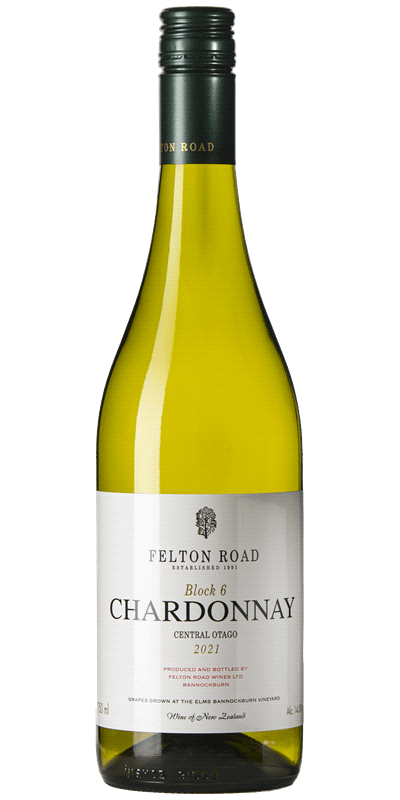 Felton Road Chardonnay block 6, 2021