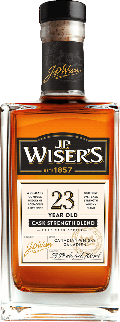 J.P. Wiser's Cask Strength Blend 23 Years