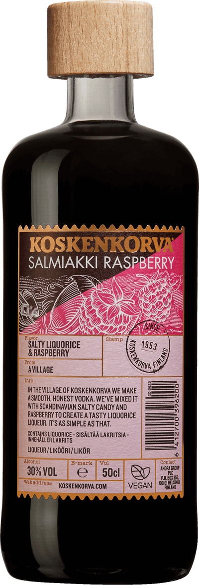 Koskenkorva Salmiakki Raspberry