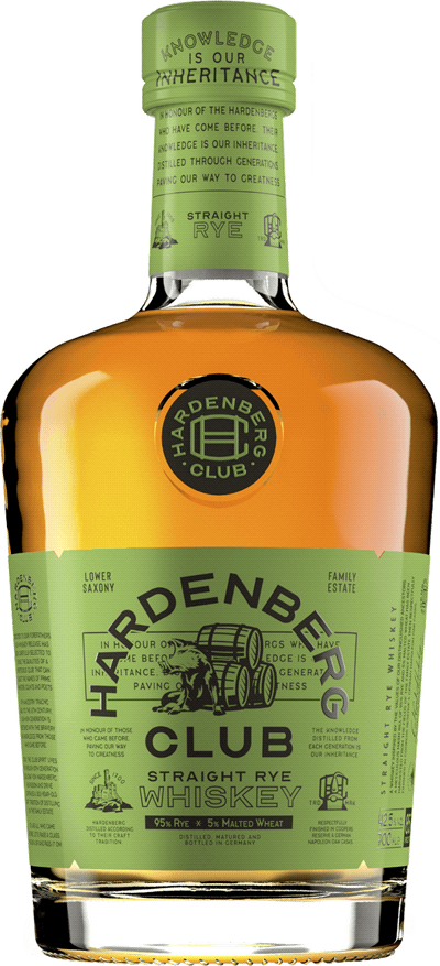 Hardenberg Club Straight Rye Whiskey