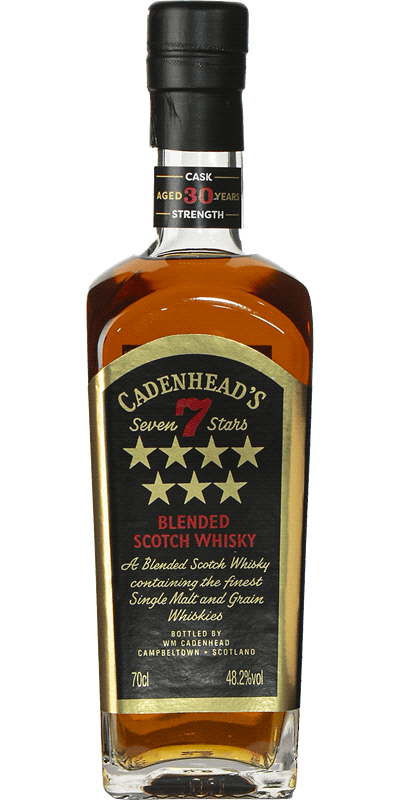 Cadenhead´s 7 Stars Blended Scotch Whisky, Sherry Casks, 30 Year
