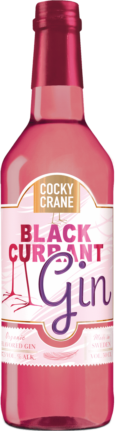 Cocky Crane Black Currant Gin