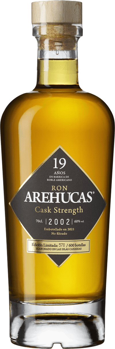 Arehucas Cask Strength 19 Years, 2002