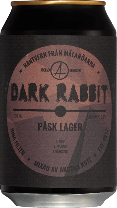 Adelsö Bryggeri Dark Rabbit Påsköl