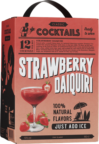 Classic Cocktails Strawberry Daiquiri