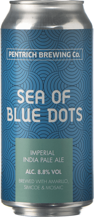 Sea of Blue Dots Pentrich Brewing