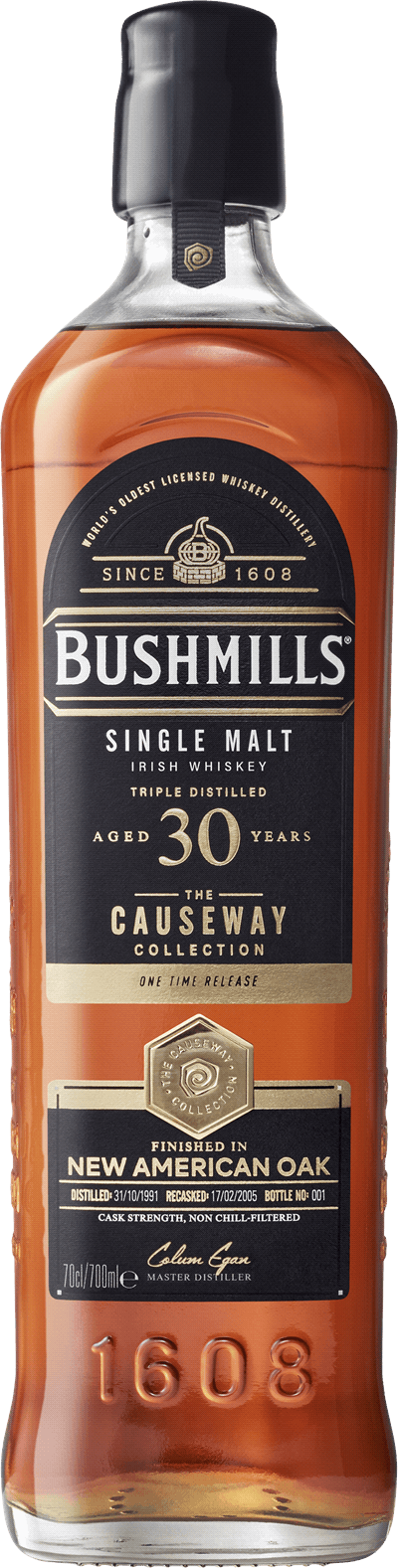 Bushmills Causeway Collection 30 Years