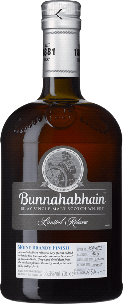 Bunnahabhain Moine Brandy Finish Limited Release