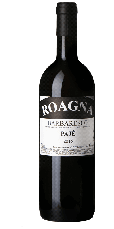 Barbaresco Pajé Roagna Azienda Agricola