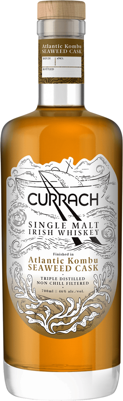 Currach Single Malt Irish Whiskey Atlantic Kombu Seaweed Cask