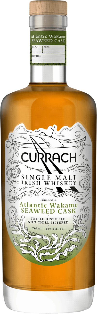 Currach Single Malt Irish Whiskey Atlantic Wakame Seaweed Cask