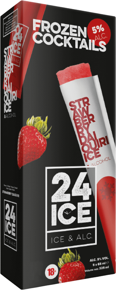 24Ice Strawberry Daiquiri Ice