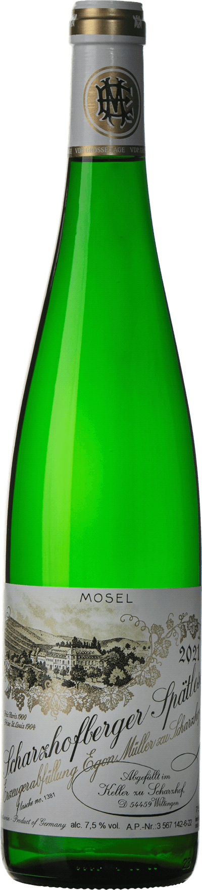 Egon Müller Scharzhofberger Riesling Spätlese, 2021