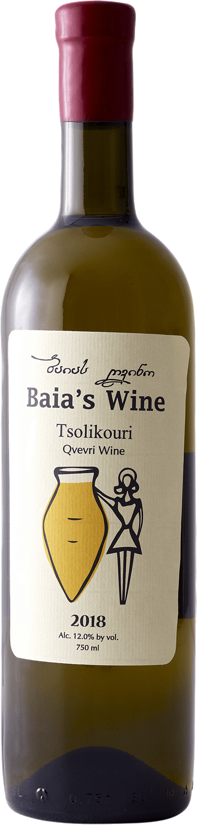 Baia's Wine Tsolikouri Qvevri Wine