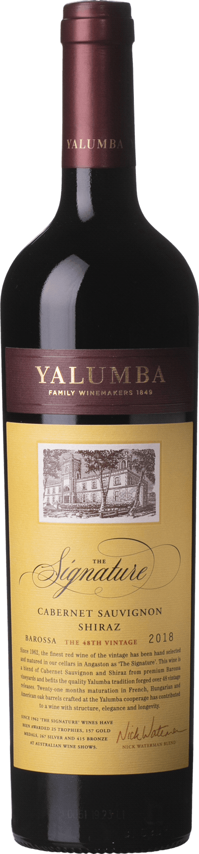 Yalumba The Signature Cabernet Sauvignon Shiraz, 2018