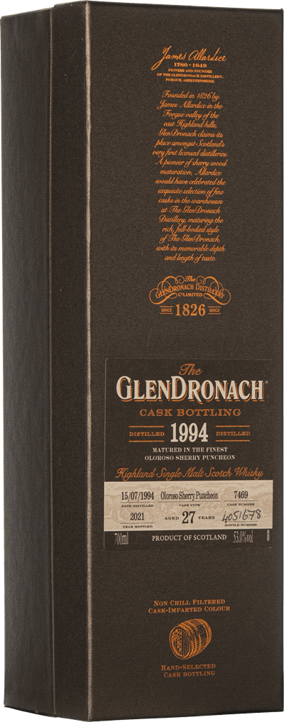 Glendronach 27 Years SC 7469 Batch 19