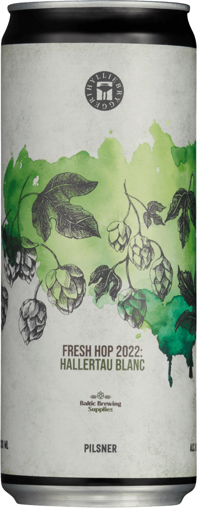 Hyllie Bryggeri Fresh Hop 2022 Hallertau Blanc