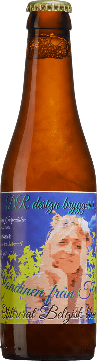 DR design bryggeri Blondinen från Torpadalen