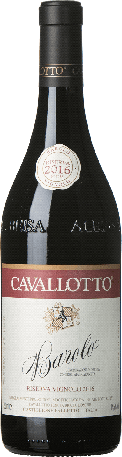 Cavallotto Barolo Riserva Vignolo, 2016