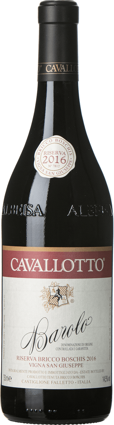 Cavallotto Barolo Riserva San Giuseppe, 2016