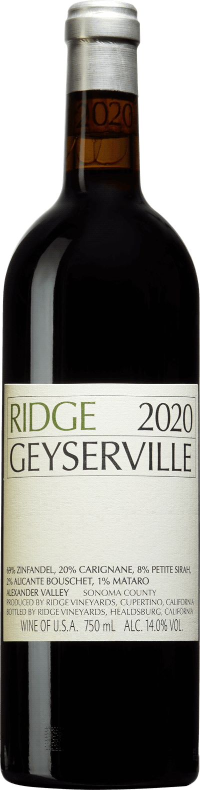 Ridge Geyserville, 2020