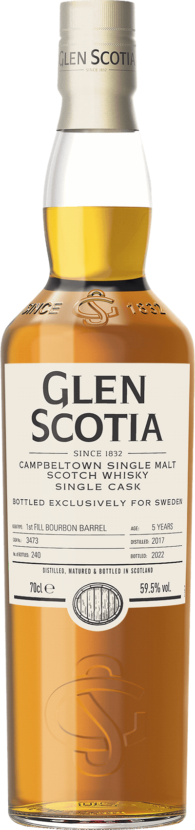 Glen Scotia 2017 Single Cask 3473