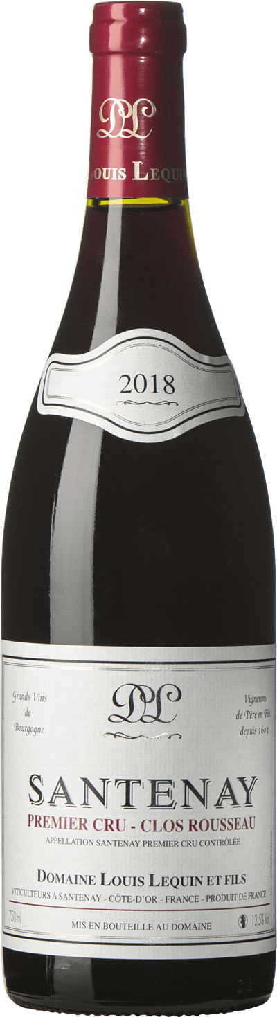 Santenay 1er Cru Clos Rousseau, 2018