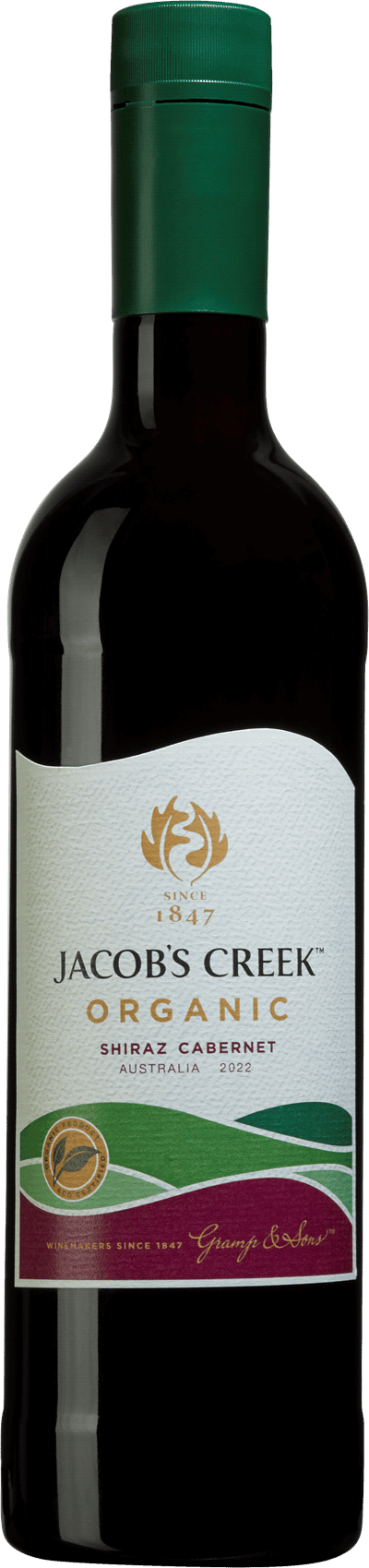 Jacob's Creek Shiraz Cabernet Organic, 2022