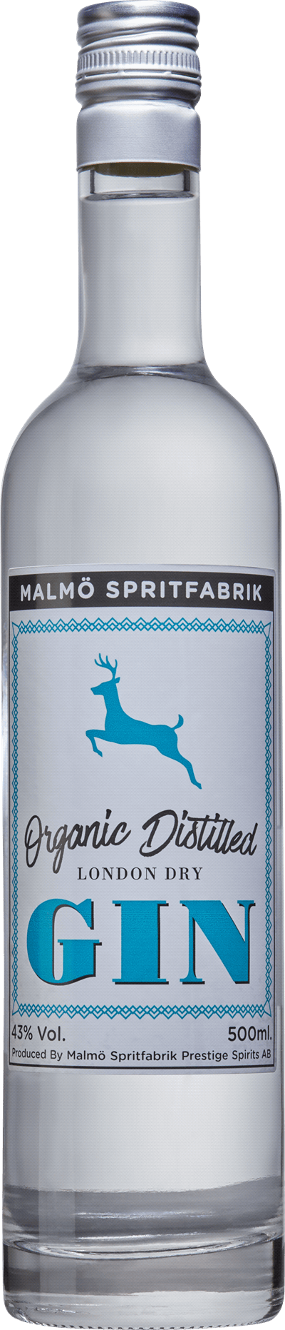 Organic Distilled Gin Malmö Spritfabrik
