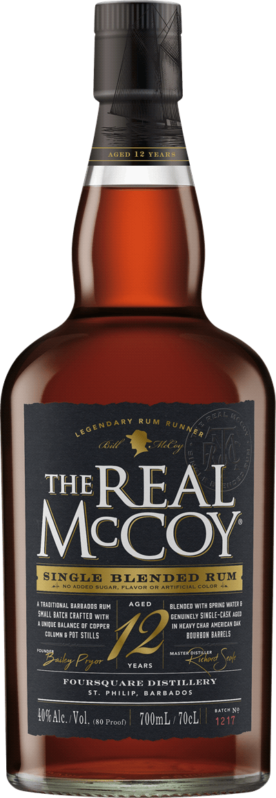 The Real McCoy 12 Year Bourbon Barrel Aged