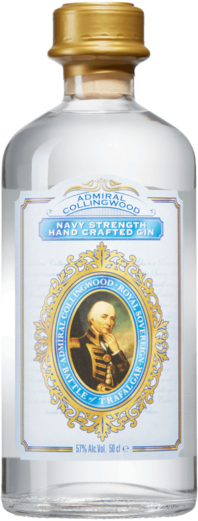 Admiral Collingwood Navy strength handcrafted gin
