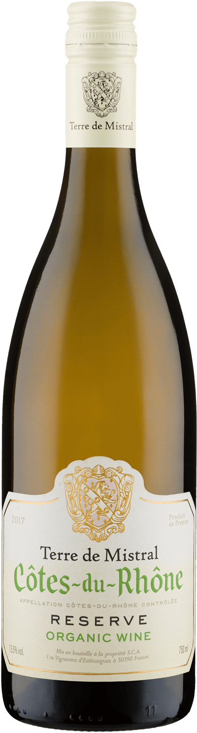 Terre de Mistral Reserve Côtes du Rhône Blanc, 2018