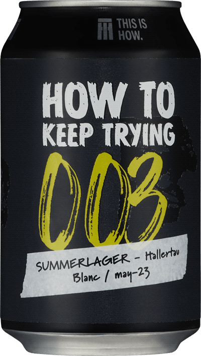 This Is HOW To Keep Trying #003 Summer Lager