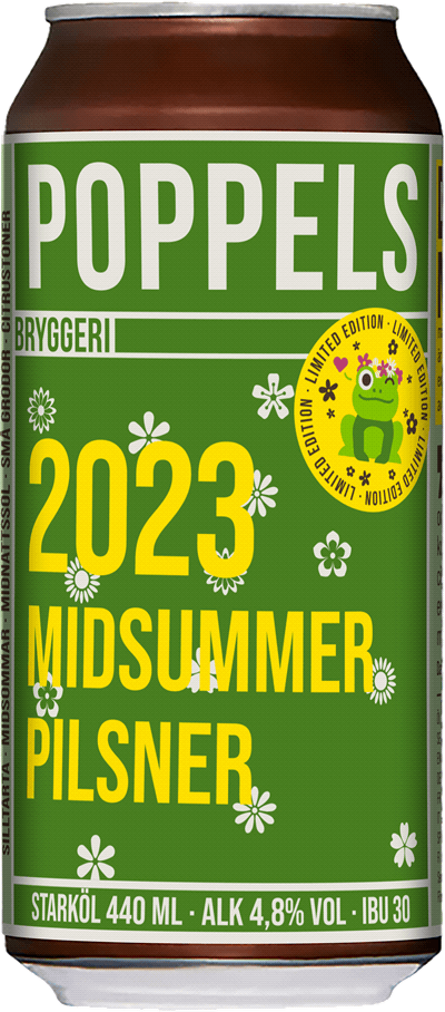 Poppels 2023 Midsummer Pilsner