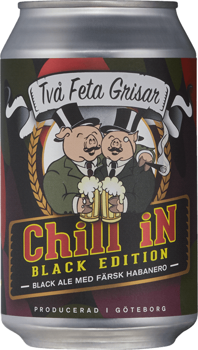 Två Feta Grisar Chill iN Black Edition