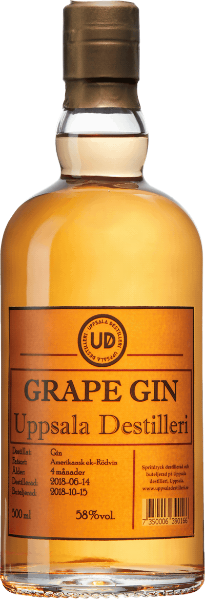 Grape gin Uppsala Destilleri