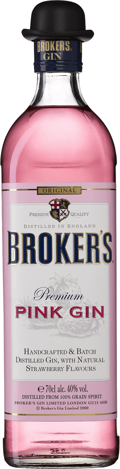 Brokers Pink Gin