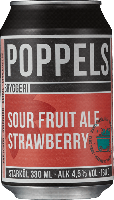 Poppels Bryggeri Sour Fruit Ale Strawberry