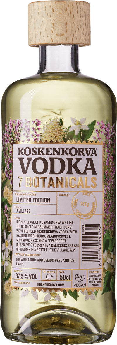 Koskenkorva Vodka 7 Botanicals, 2023